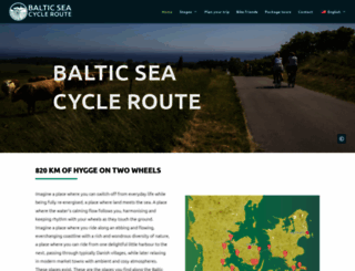 balticseacycleroute.com screenshot