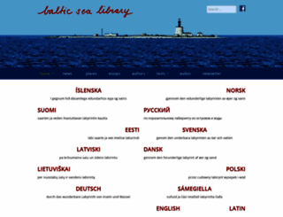balticsealibrary.info screenshot