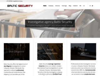 balticsecurity.org screenshot