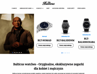 balticus-watches.com screenshot