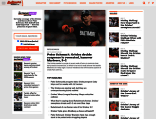 baltimorebaseball.com screenshot