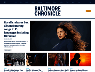baltimorechronicle.com screenshot