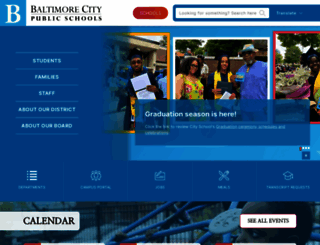 baltimorecityschools.org screenshot