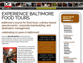 baltimorefoodtours.com screenshot