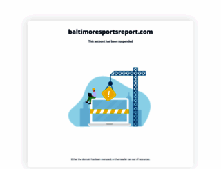 baltimoresportsreport.com screenshot