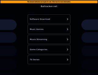 baltracker.net screenshot