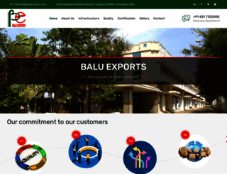 baluexports.com screenshot