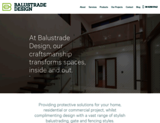 balustradedesign.com.au screenshot
