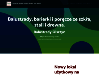 balustrady.olsztyn.pl screenshot