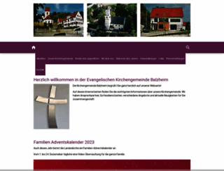 balzheim-evangelisch.de screenshot