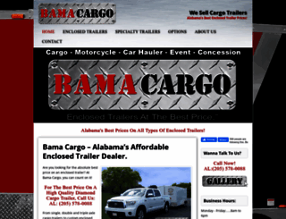 bamacargo.com screenshot