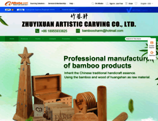bambooart.en.alibaba.com screenshot