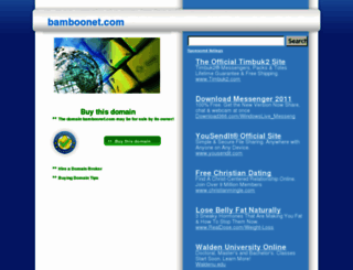 bamboonet.com screenshot