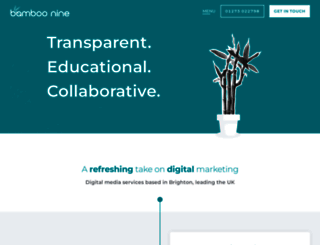 bamboonine.co.uk screenshot