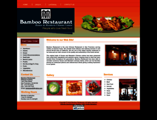 bamboorestaurantsf.com screenshot