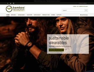 bamboorevolutionsa.com screenshot
