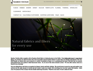 bambootextiles.com screenshot
