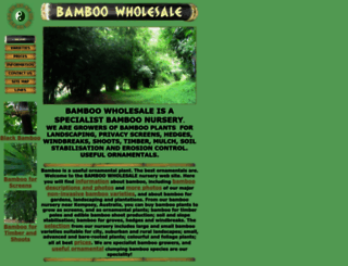 bamboowholesale.com.au screenshot