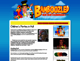 bamboozled-entertainment.co.uk screenshot