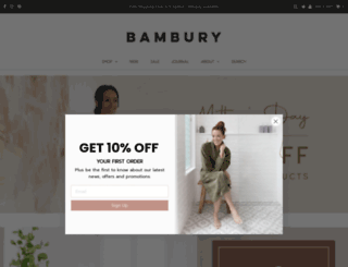bambury.com.au screenshot