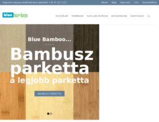 bambuszparketta.hu screenshot