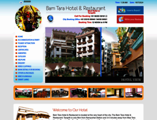 bamtarahotelnrestaurant.com screenshot