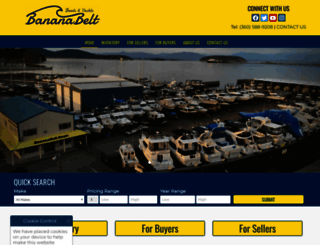 bananabeltboats.com screenshot