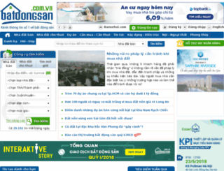 banbiethulienketrungvan.batdongsan.com.vn screenshot