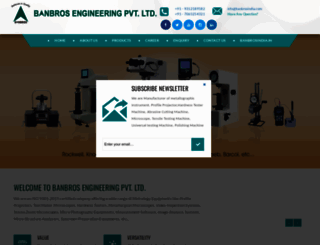 banbrosindia.com screenshot