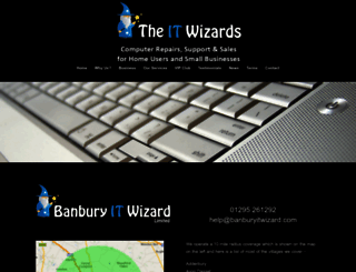 banburyitwizard.com screenshot