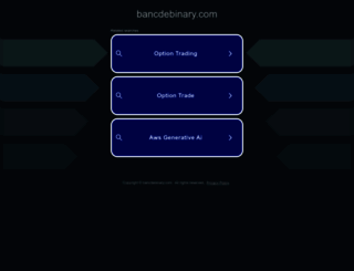 Bancdebinary.Com Bancdebinary.Com