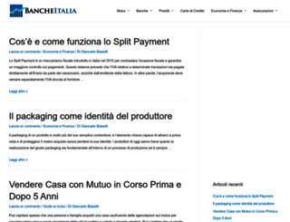 bancheitalia.it screenshot