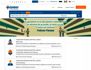 bancocaroni.empleate.com screenshot