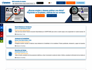 bancomercantil.empleate.com screenshot