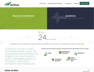 bancomodal.com.br screenshot