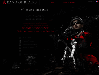band-of-riders.com screenshot