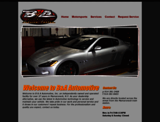 bandaautomotiveinc.com screenshot