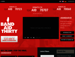 bandaid30.com screenshot