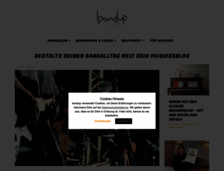 bandbase.de screenshot