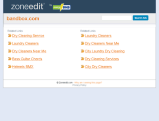 bandbox.com screenshot