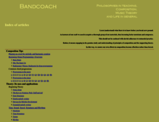 bandcoach.org screenshot