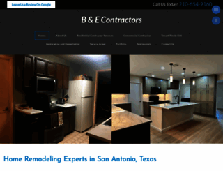 bandecontractors.com screenshot