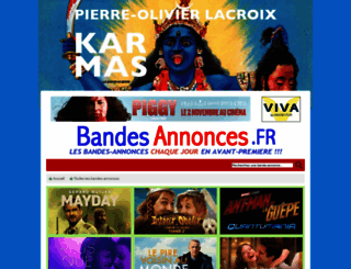 bandes-annonces.fr screenshot