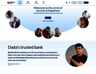 bandhanbank.com screenshot