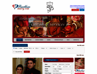 bandhanmarry.com screenshot