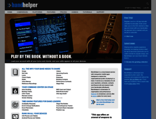 bandhelper.com screenshot