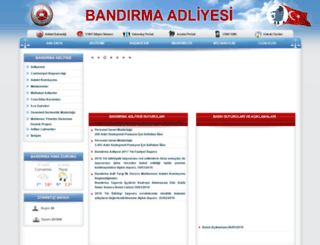 bandirma.adalet.gov.tr screenshot