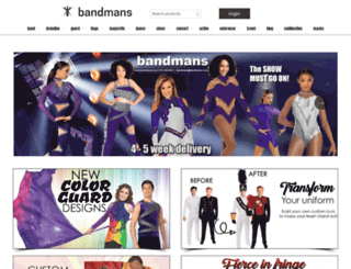 bandmans.com screenshot