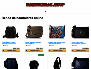 bandoleras.shop screenshot