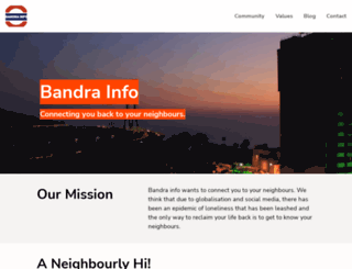 bandra.info screenshot